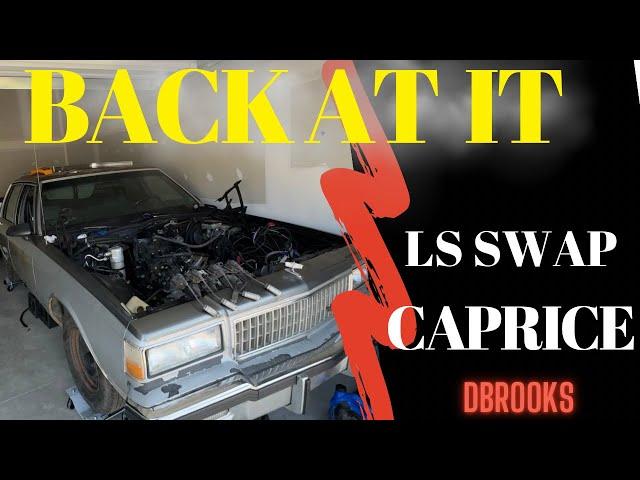 DIY LS Swap Update 3 : 1988 Chevy Caprice 6.0 | Grounds Fixed, Radiator & Transmission Cooler Plans