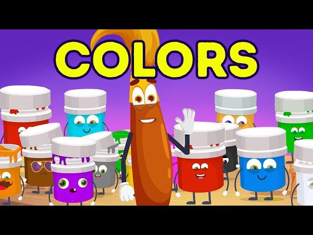 Learn COLORS in English! 