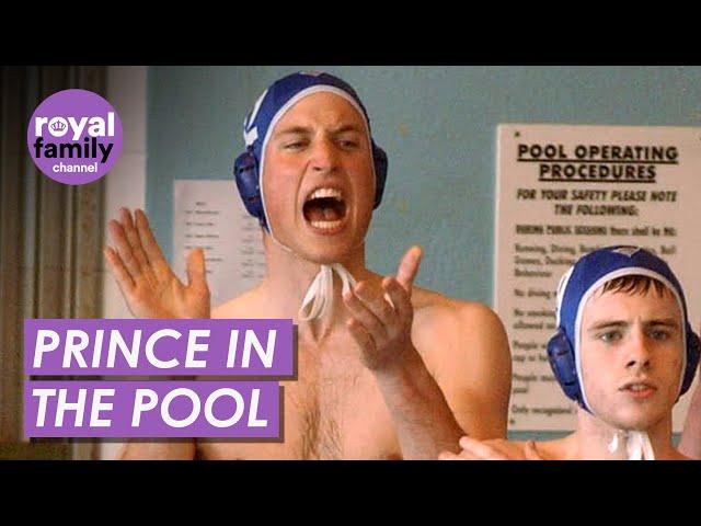 Making a Splash: Prince William’s Love of Swimming and Water Polo