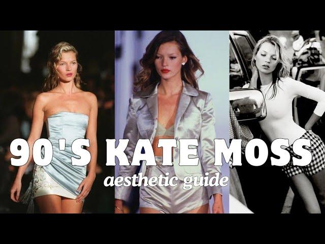 The Ultimate Guide to Kate Moss’s Iconic 90s Style