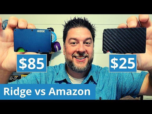 RIDGE wallet vs Amazon recommended Rossm wallet Battle of the thin Minimalist wallets tested [317]