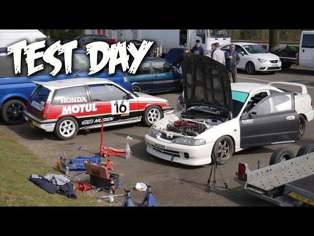 Cadwell Park. It didn't quite go to plan...