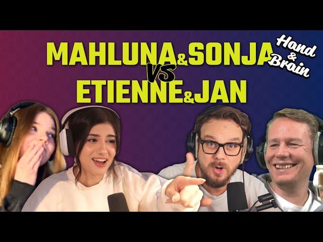 Hand & Brain Schach Showdown: Jan und Eddy gegen Mahluna und Sonja – Das Drama nimmt seinen Lauf!