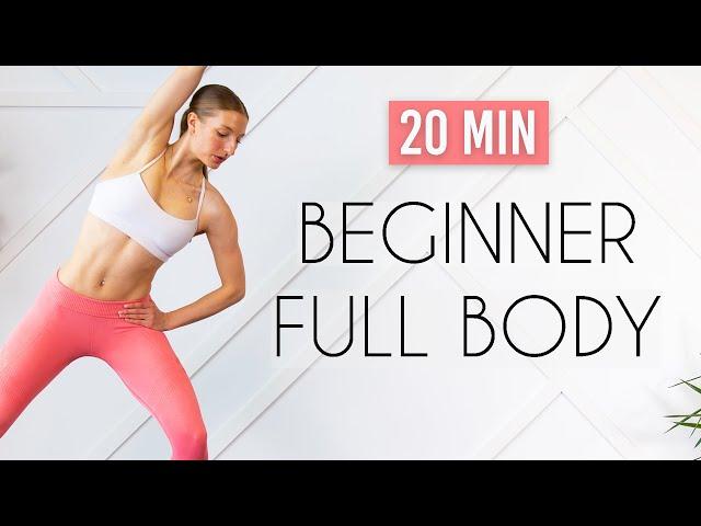 20 min Fat Burning Workout for TOTAL BEGINNERS (Achievable, No Equipment)