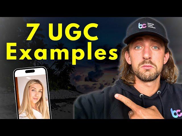 7 UGC Examples - Breaking down real UGC examples [UGC Creator Tips]