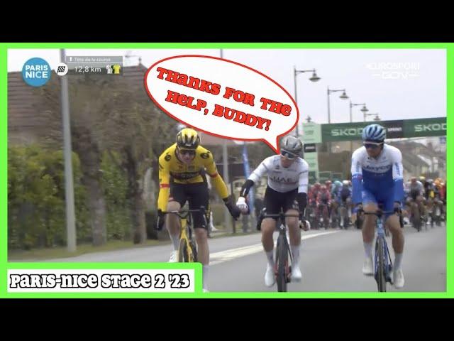 Jumbo Visma FAILED This Tactic | Paris Nice Stage 2 '23