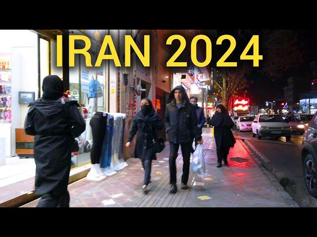 IRAN 2024 - Night Walking tour in Shahr-e Rey (Deylaman Street)