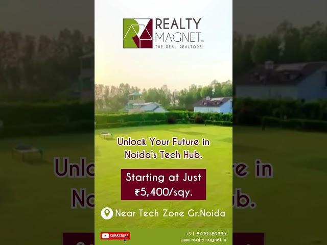  Unlock your future in Noida’s booming Tech Hub! #RealtyMagnet #InvestInLand #PrimeLocation