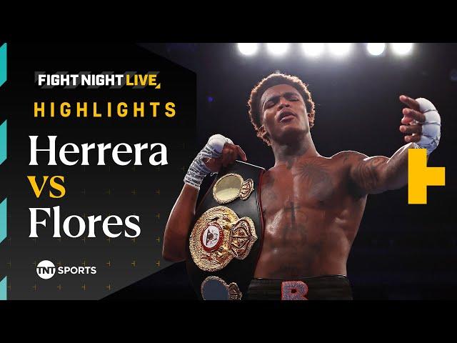 EXPLOSIVE FINISH  | Jadier Herrera vs. Oliver Flores | Fight Night Highlights #BallRios