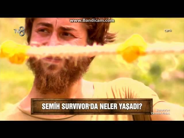 SEMİH ÖZTÜRK ' ÜN SURVİVOR MACERASI..