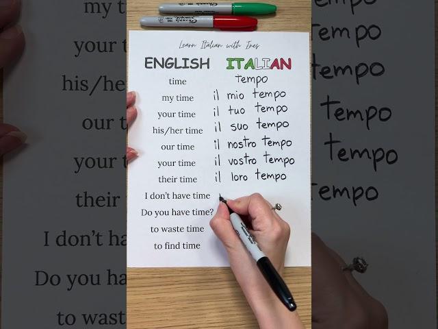 Learn Italian 