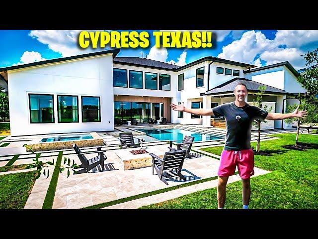 Inside $1,000,000 Fully Custom Mansions in CYPRESS TEXAS!