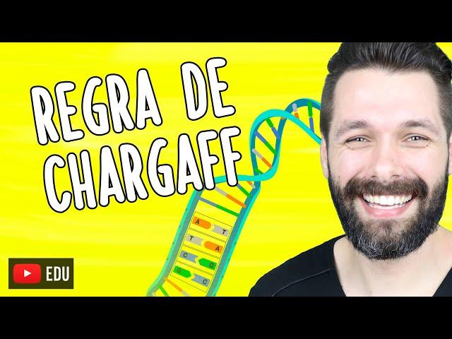 REGRA DE CHARGAFF - O pareamento de BASES NITROGENADAS no DNA | Biologia com Samuel Cunha