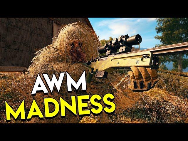 AWM MADNESS! - PUBG (PlayerUnknown's Battlegrounds Full Game)