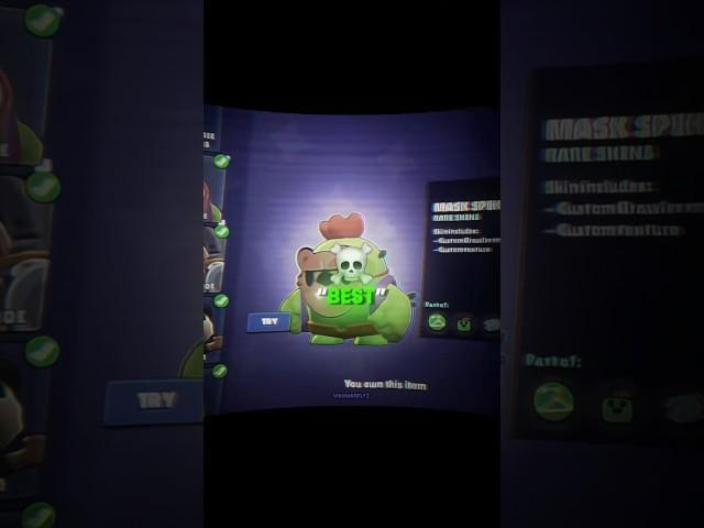 This one 29Gems Skin is BEST ! ️- Brawl Stars | #shorts #brawlstars #bs #fyp #edits