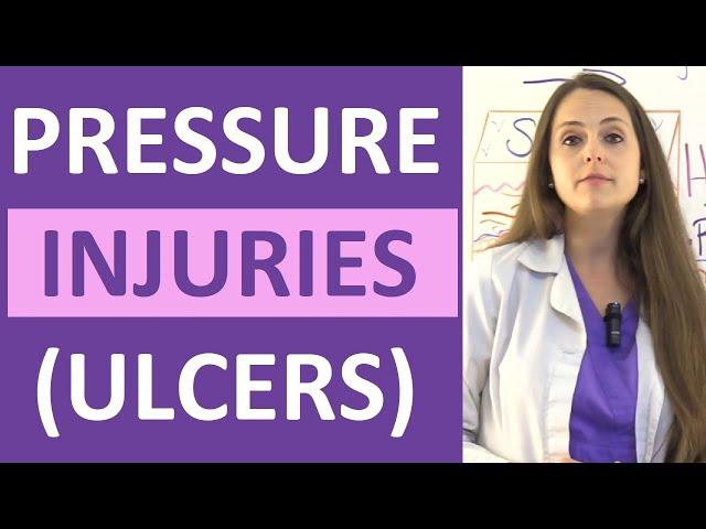 Pressure Ulcers (Injuries) Stages, Prevention, Assessment | Stage 1, 2, 3, 4 Unstageable NCLEX