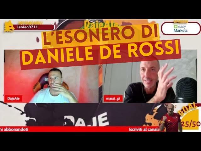 L’ESONERO DI DANIELE DE ROSSI.