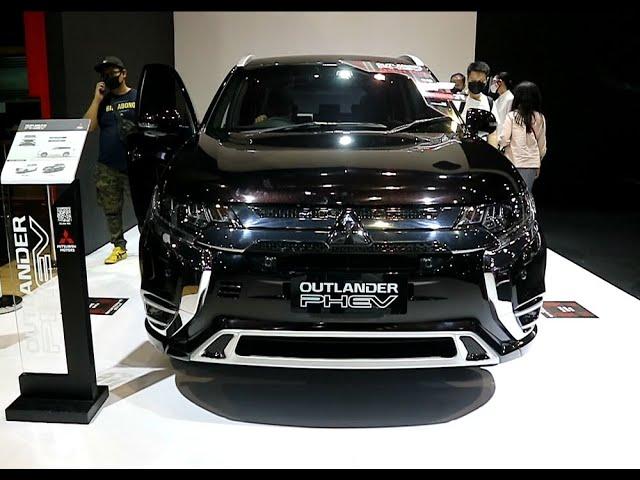 Mitsubishi Outlander PHEV 2021,Ruby Black colour ,Exterior and Interior