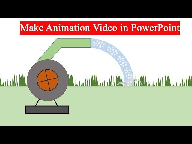 How To Make Water Pump Animation With Microsoft PowerPoint |