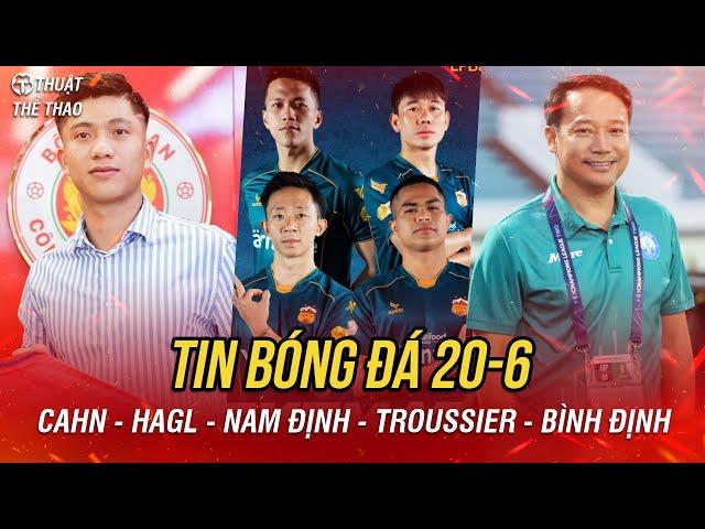 Football 20-6 | Nam Dinh plays big, CAHN Club makes a surprising move, HAGL may say goodbye to 4 ...