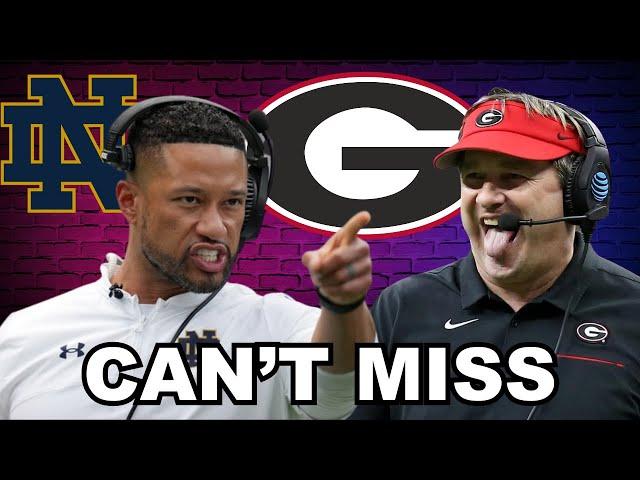 Notre Dame Source EXPOSES TRUTH on UGA vs Fighting Irish CFP Game! | Georgia Bulldogs