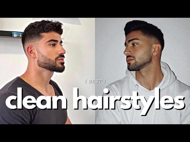 clean-cut short hairstyles for men