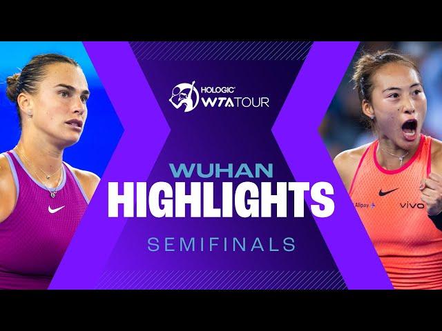 Sabalenka vs. Gauff, plus all-Chinese semifinal at Wuhan 2024 | WTA Match Highlights