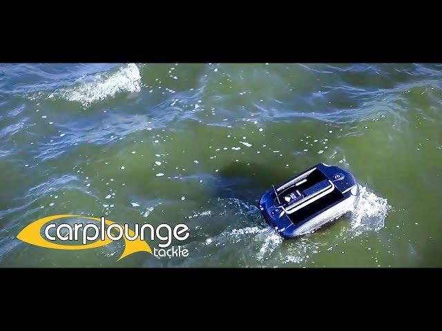 RT4 Baitboat at the Ijsselmeer -wave performance. Carplounge Futterboot- in 30cm Wellen!