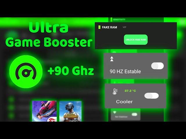 Best Game Booster   90HZ Stable  Ultra Optimization & Ping Optimize