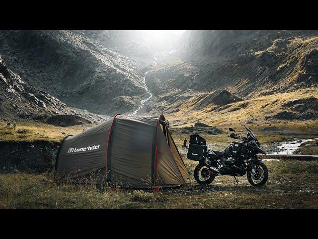 Motorcycle Camping with Maximum Comfort