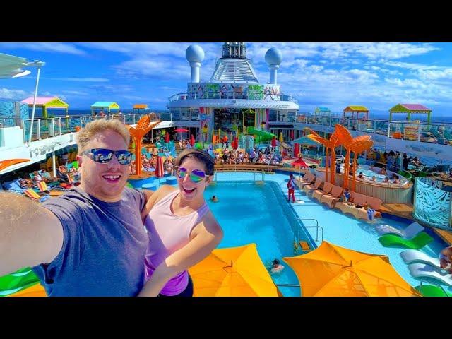 First Day at Sea of Our Mediterranean Cruise Onboard Odyssey of the Seas!