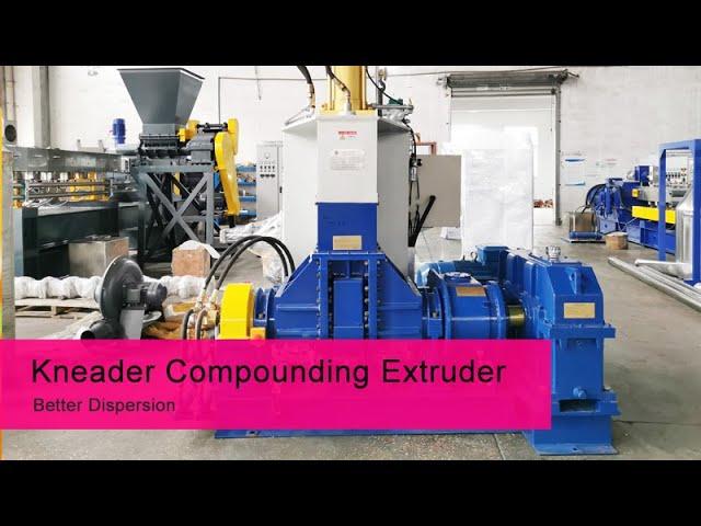 Kneader Compounding Extruder - Kerke (WANPLAS GROUP)