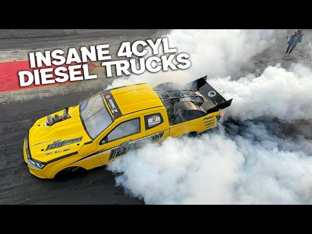 Exploring Thailand's Drag Racing Culture (7 Second Diesel Trucks with 4 Cylinders!)