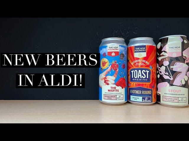 Aldi Marshmallow Stout Review , Aldi Misfits Wonky Fruit Beer Review , Aldi Another Round Of Toast