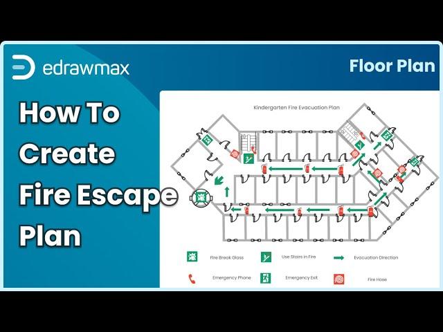 How to Create a School Fire Escape Plan | EdrawMax