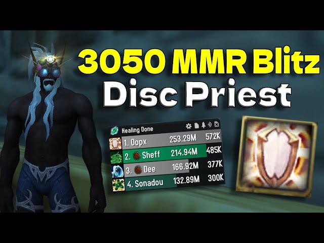 High-Rated Disc Priest (3050 MMR) | BG Blitz PvP!