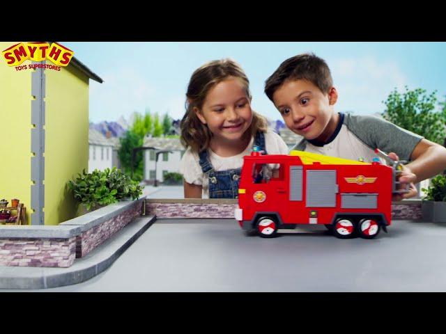 Fireman Sam Electronic Spray and Play Jupiter - Smyths Toys