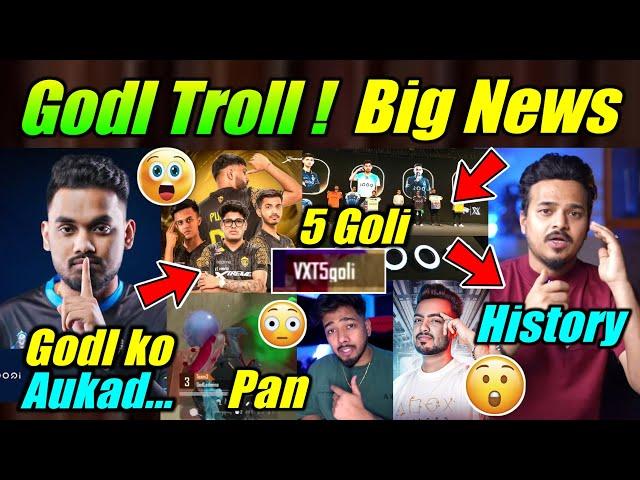 5 Goli, Godl Troll, Pan  8bit Made History  Huge Announcements, News  Manya Reply