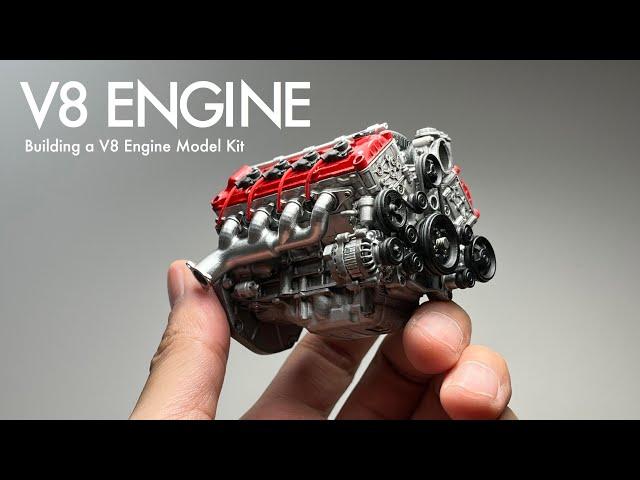 Building a V8 Engine Model Kit - Build Your Own V8 Engine