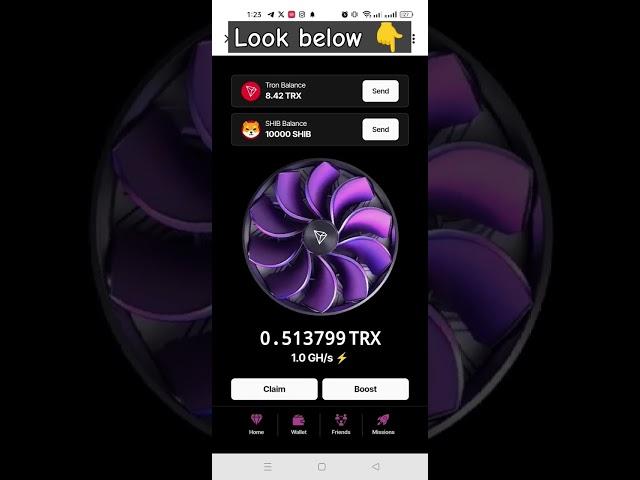 How to earn crypto through simple mobile mining? TRX TRONIX app