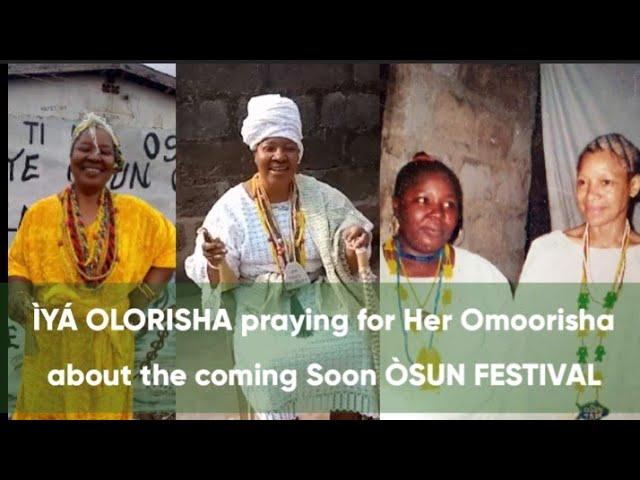 ÌYÁ OLORISHA praying for her Omoorisha | ATYHO TV |