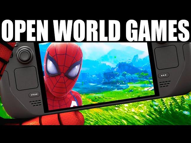 TOP 25 BEST Open World Steam Deck Games