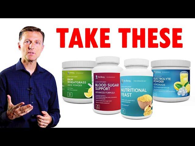 Dr. Berg Recommended Supplements for Intermittent Fasting