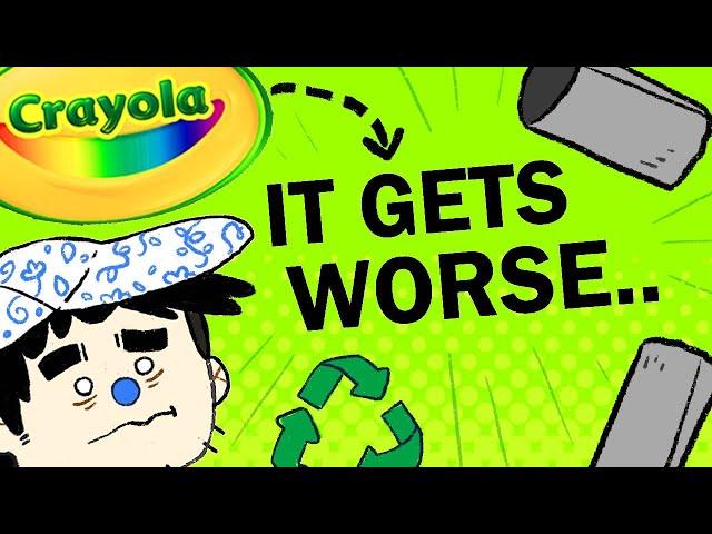 Why Does Crayola Want My Toilet Roll Tubes?!  (eco friendly)