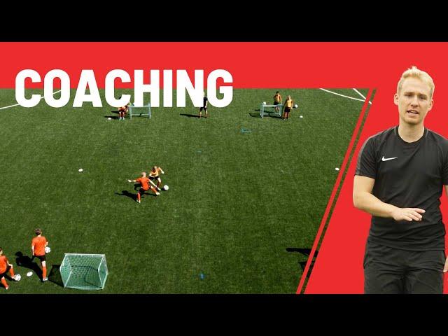 Carsten 1-gegen-1 | Coaching | Übung fürs Jugendtraining // Wie spielt man ein 1-gegen-1 aus?