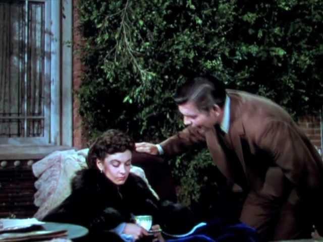 BEST bits of VIVIAN LEIGH as SCARLETT O'HARA in GONE WITH THE WIND  Clark Gable