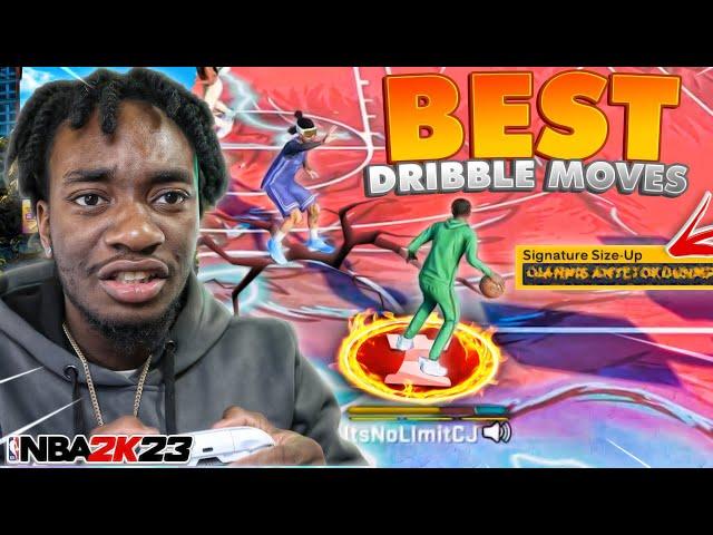 BEST DRIBBLE MOVES on NBA 2K23 SEASON 6! FASTEST DRIBBLE ANIMATIONS & COMBOS TO USE 6'1- 6'9