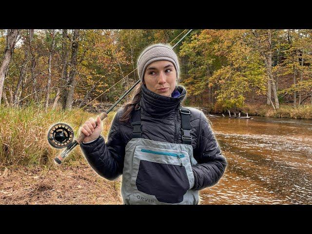 Fly Fishing the Michigan Salmon Run