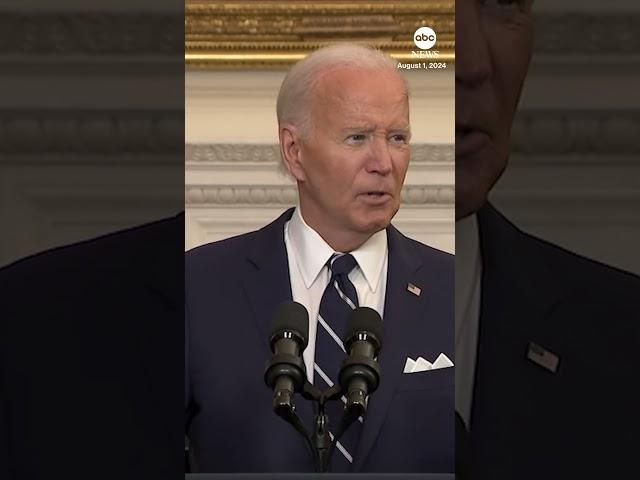 Pres. Biden delivers remarks on prisoner swap