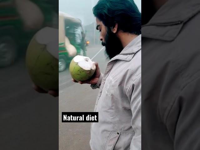 Natural diet #nariyal paani #gym motivation #aditya raj aj